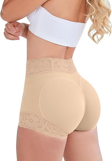 Tummy Control Shapewear for Women Compression Underwear Short Lace Butt Lifter Shapewear